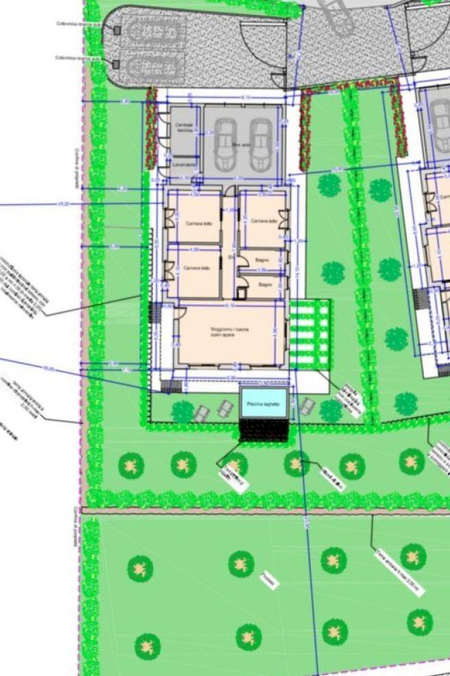 Single Family Villa Regione Rontomellone, Vezza d'Alba - floor plans 1