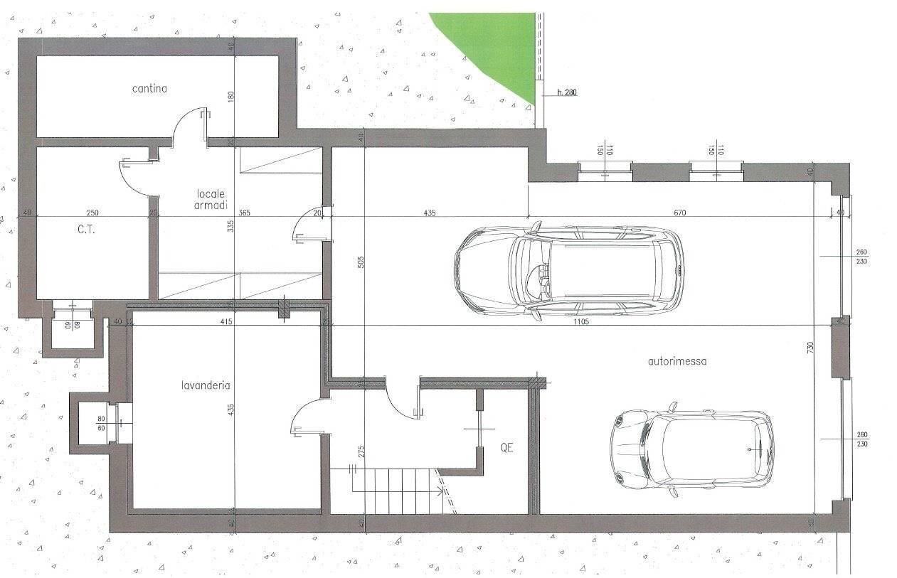 Villa Unifamiliare Via Camillo Benso di Cavour 8, Alba - planimetria 1