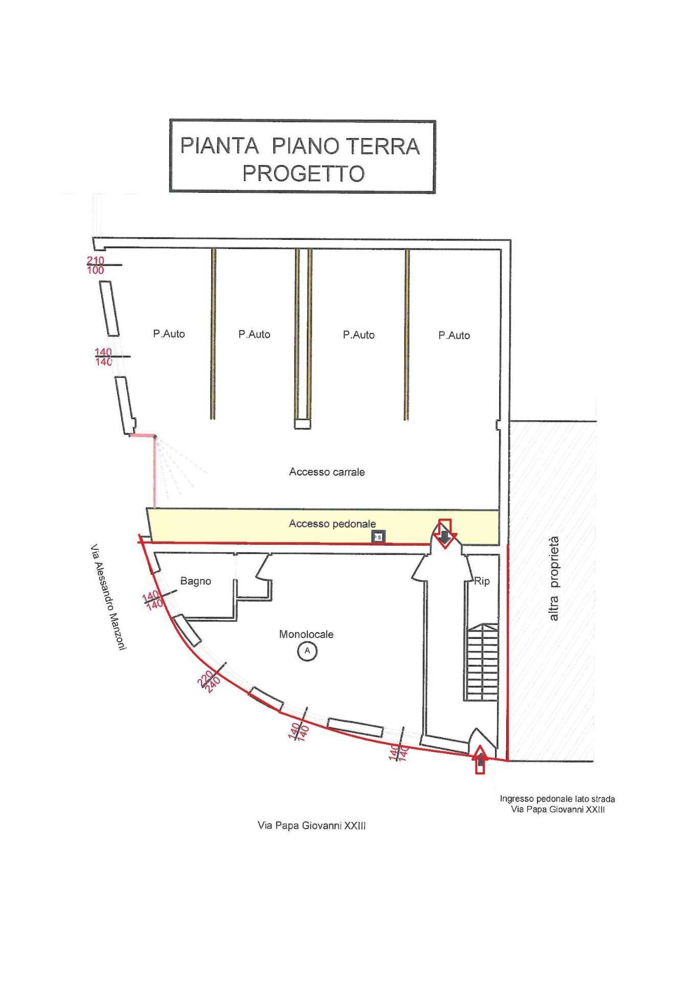 Foto 12 - Two-room apartment Via Luigi Pirandello, Madone - floor plans 1