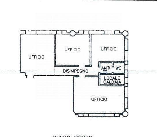 PLANIMETRIA - Ufficio via Giovanni Pascoli, Quarto d'Altino - planimetria 1