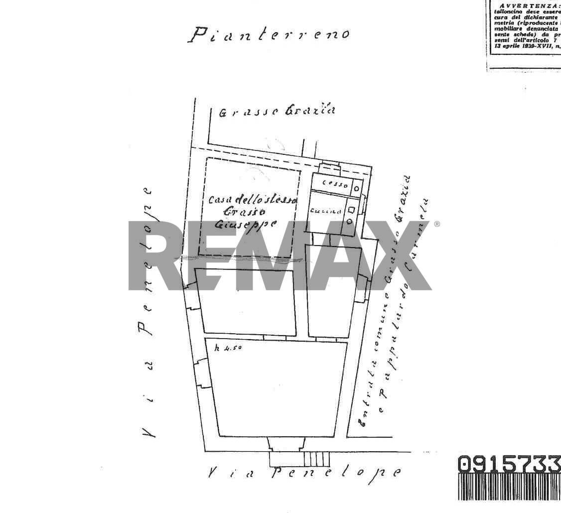 Pianta 2D - Casa indipendente Via Penelope
 
16, Acireale - planimetria 1