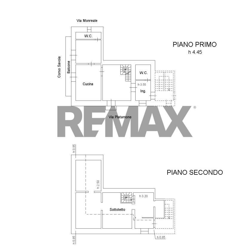 Pianta 2D - Appartamento Via Platamone
 
21, Rosolini - planimetria 1