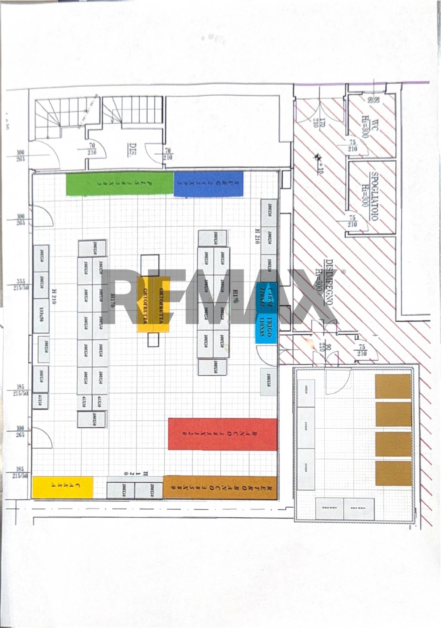 Pianta 2D - Commercial Activity via monte rosa
 
32, Scopa - floor plans 1