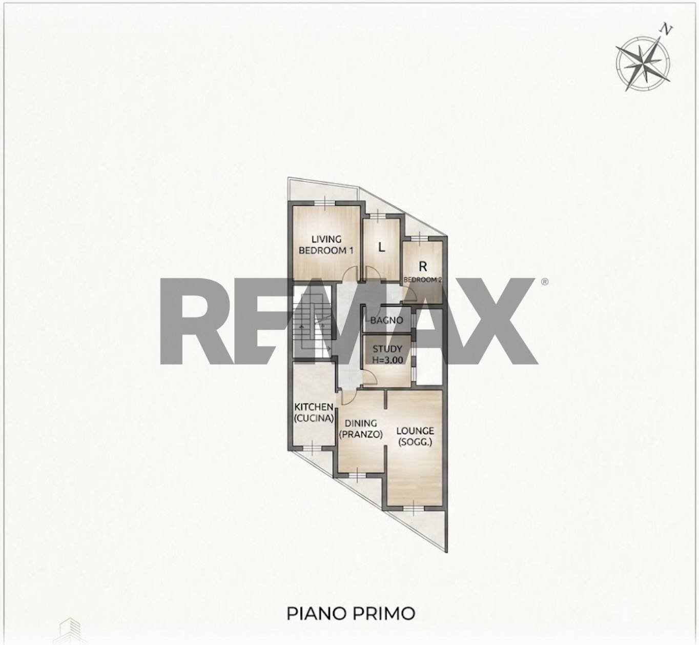 Pianta 2D - Apartment via marzabotto
61, Ragusa - photo 2