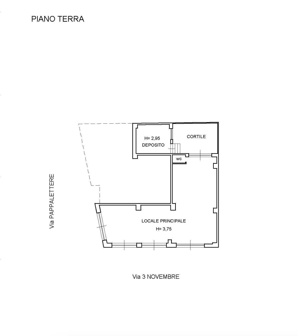 Foto 21 - Commercial Premises Tre Novembre
 
17-19/A-19/B, Barletta - floor plans 1