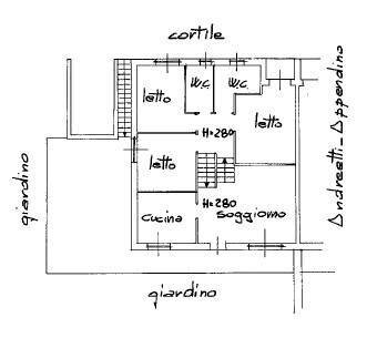 Terraced Villa largo Caduti sul Lavoro, 9, Saluzzo - floor plans 1