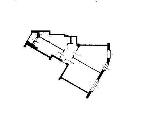 Bilocale viale Sarca, 375, Milano (zona Bicocca) - planimetria 1