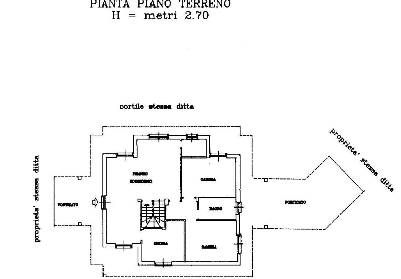 3 - Villa Unifamiliare via Monte Cervino, 1, Gassino Torinese - planimetria 1