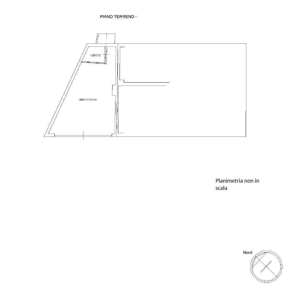Rustico via Stazione, Monticello d'Alba - planimetria 1