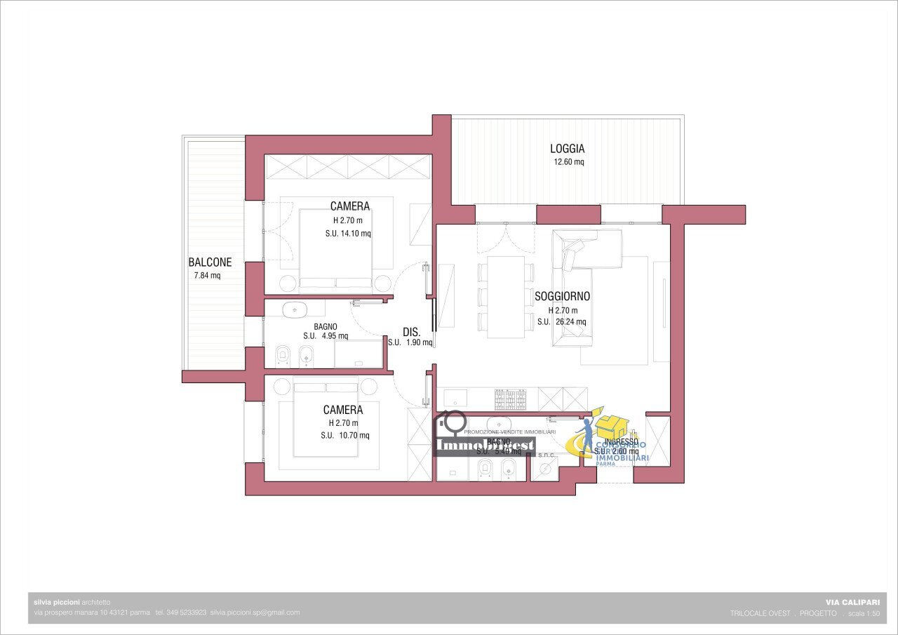 pagina_001 - Three-room apartment Via Nicola Calipari 8, Parma - photo 1