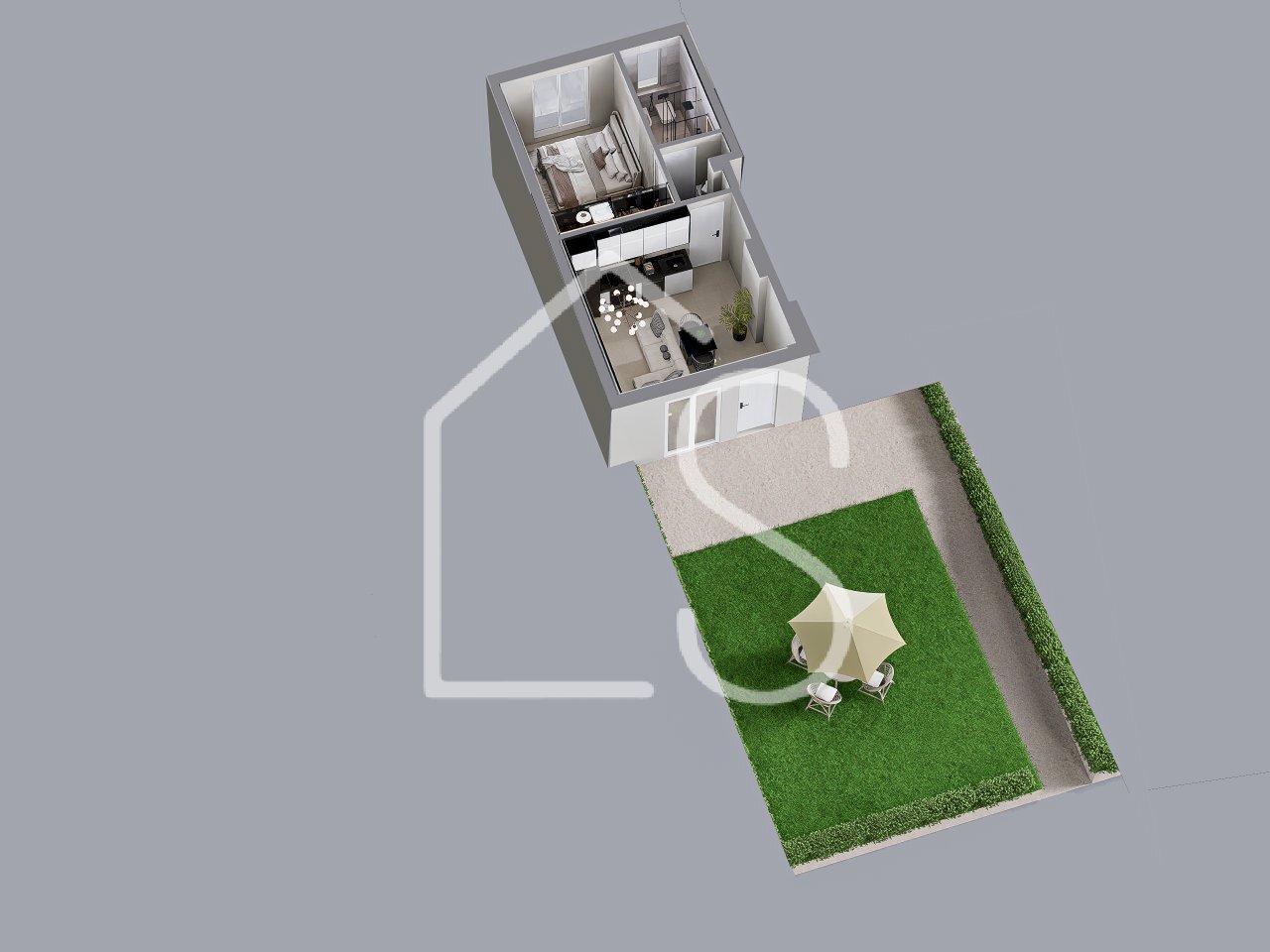 UNIT-2 - Appartamento Bologna - planimetria 1