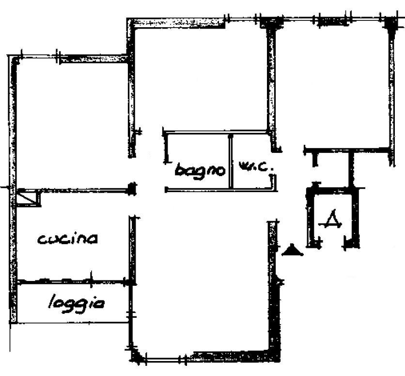 plan - Appartamento Via Negrotto Cambiaso 65, Sestri Levante - planimetria 1
