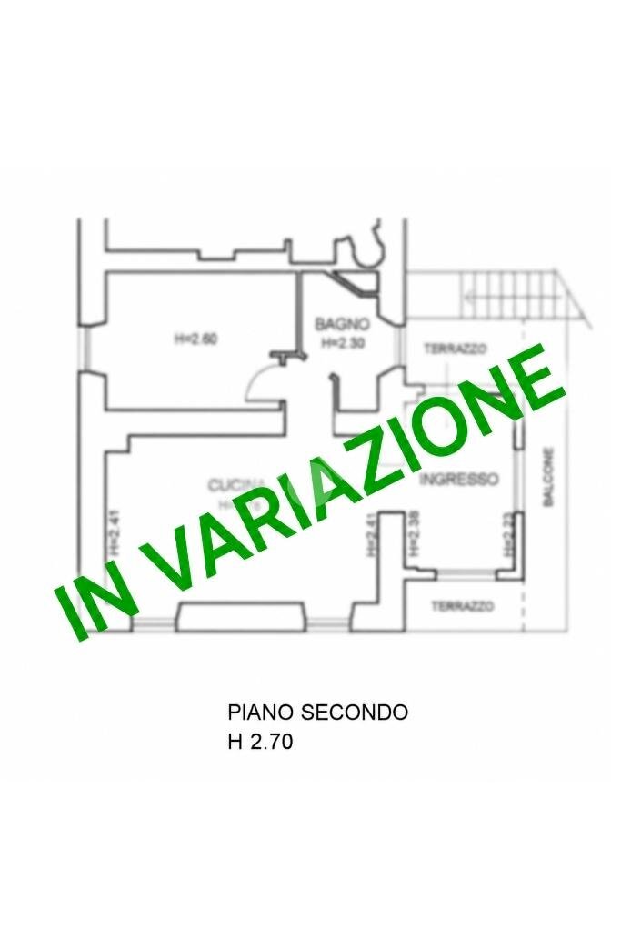 Trilocale Via Provinciale, Arcola - planimetria 1