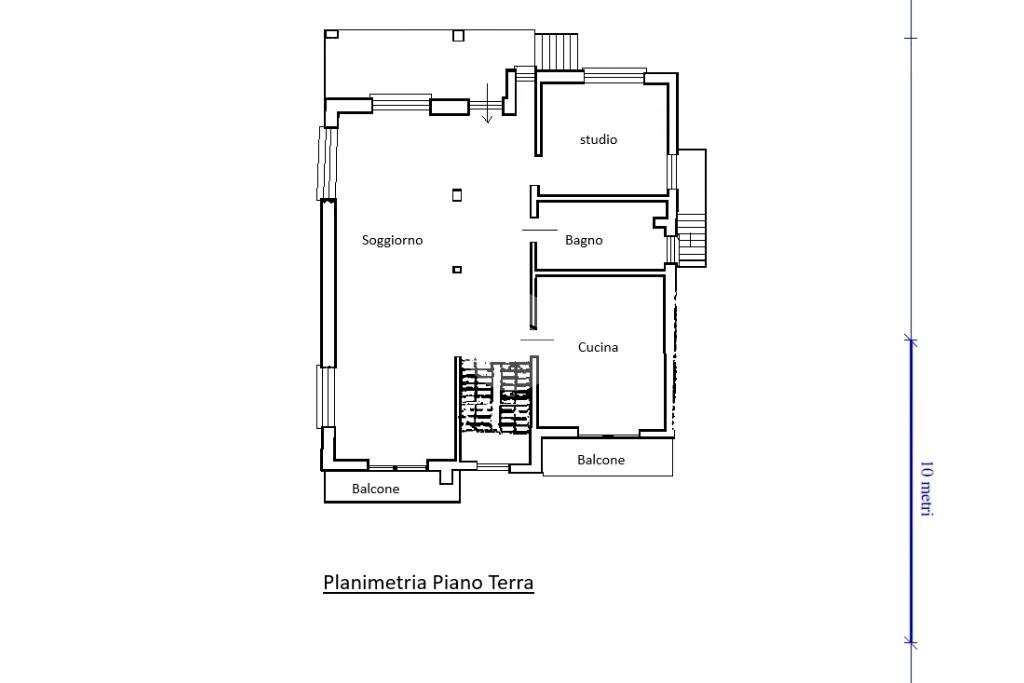 Villa Località Genesia, Robassomero - planimetria 1