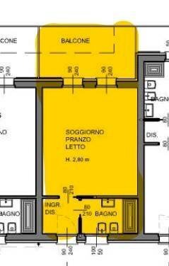 One-room apartment Vimercate - photo 2