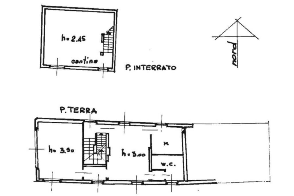 Bilocale Piazza Madonna, Cerano - planimetria 1