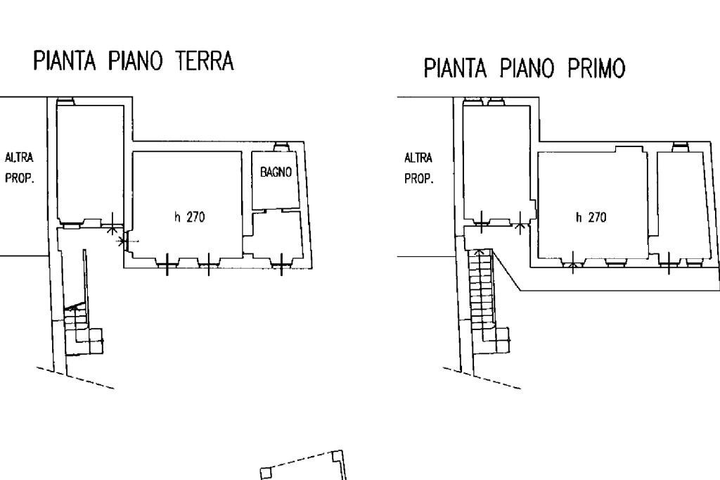 Rustico Via Boniperti, Momo - planimetria 1