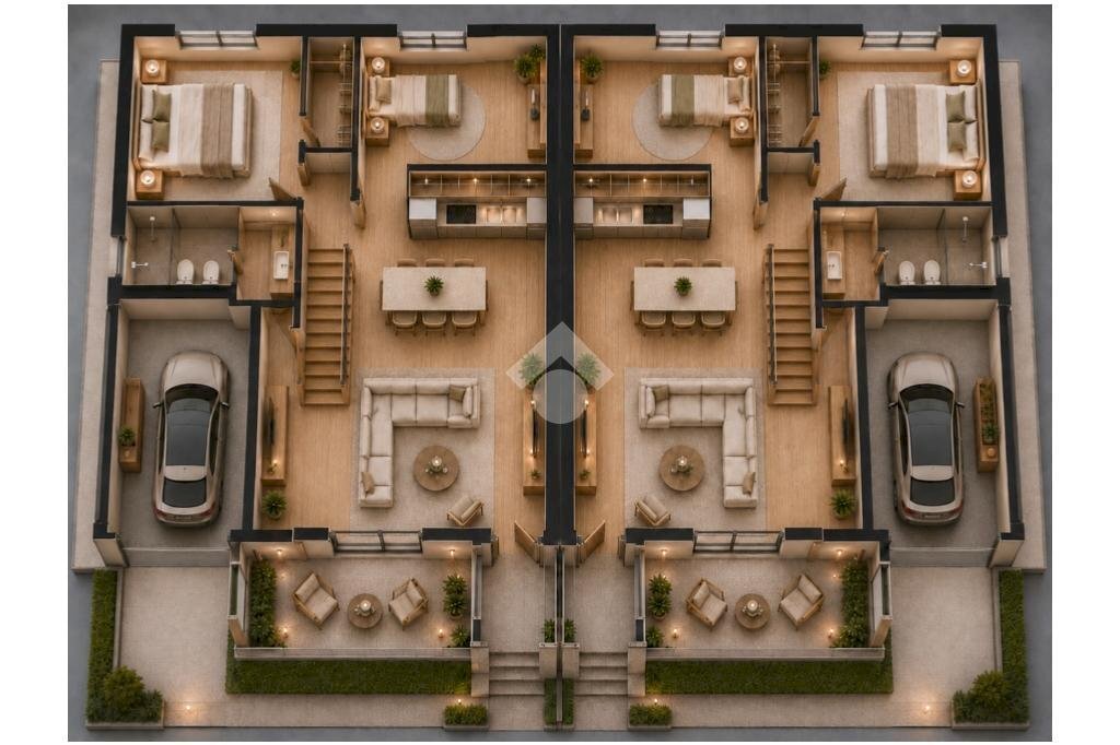 Villa Via Druento, Givoletto - planimetria 1