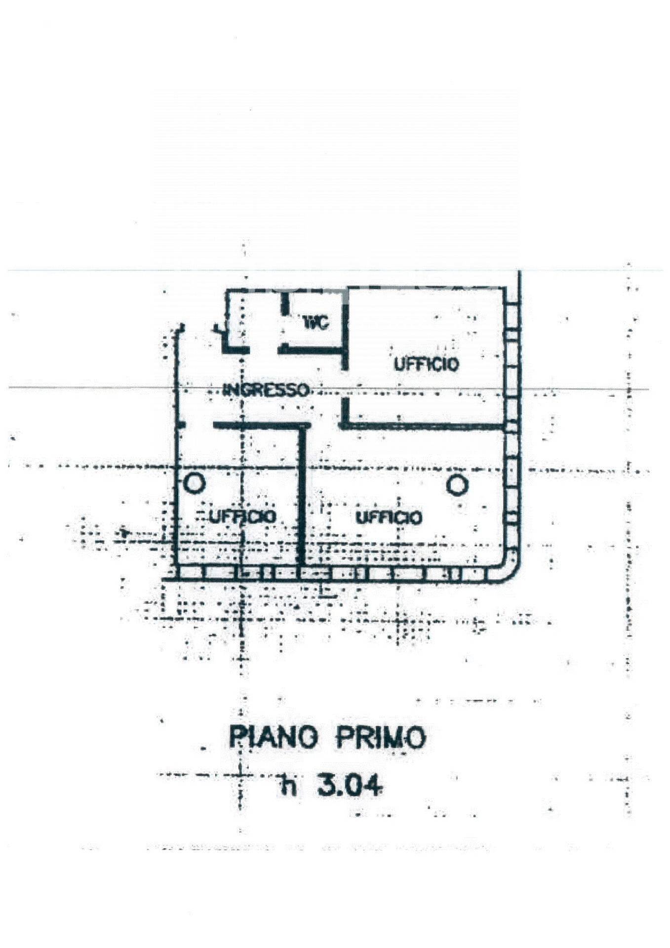 PLANIMETRIA - Ufficio via Giovanni Pascoli, Quarto d'Altino - planimetria 1