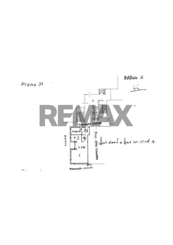 Pianta 2D - Two-room apartment Via Lucerna
 
7, Milano - floor plans 1