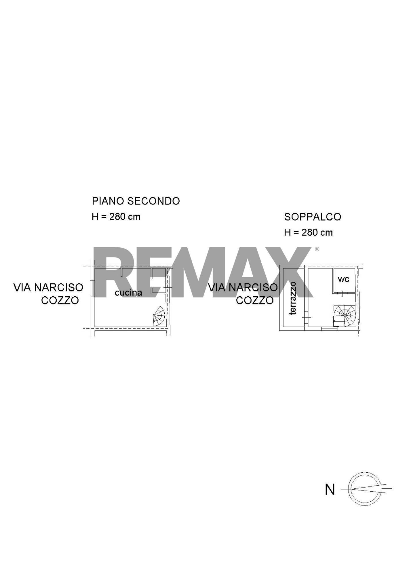 Pianta 2D - Attic Via Ruggero Settimo
 
7, Palermo - floor plans 1