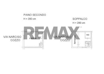 Pianta 2D - Attico Via Ruggiero Settimo
 
7, Palermo - foto 21