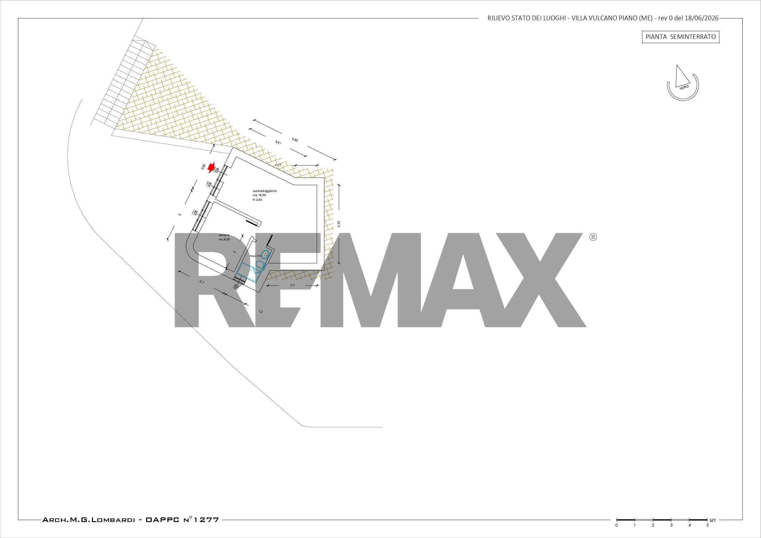 Pianta 2D - Independent house Strada Provinciale 179 Vulcano Piano
 
snc, Lipari - floor plans 1