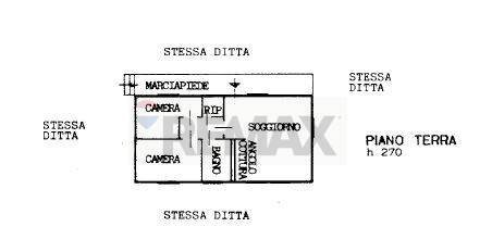 Pianta 2D - Villa Località Scoglio
 
snc, Perinaldo - planimetria 1