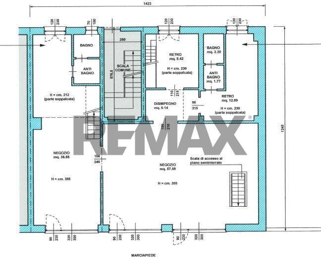 Pianta 2D - Shop Via Magenta
 
22, Busto Arsizio - floor plans 1