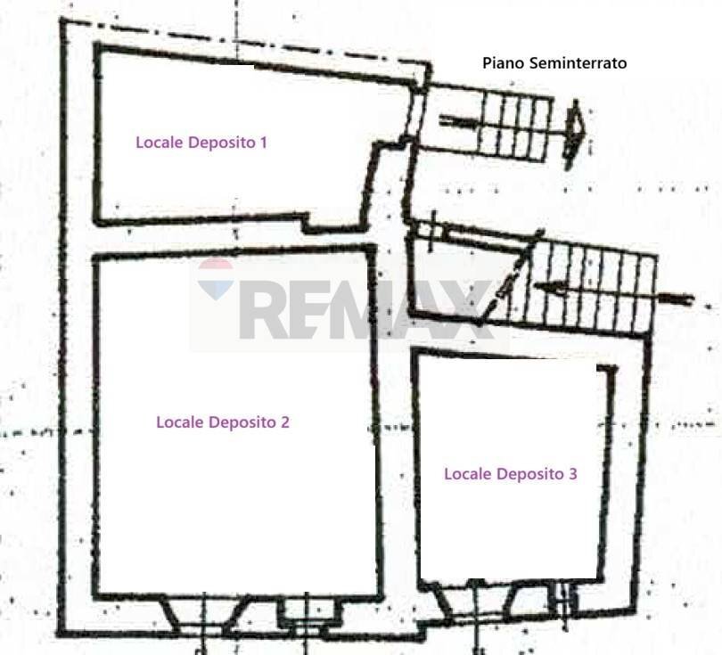 Pianta 2D - Casa indipendente via per Caino, Vercana - planimetria 1