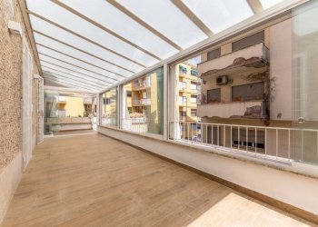 Veranda - Trilocale via Barnaba Tortolini, 5, Roma - foto 13