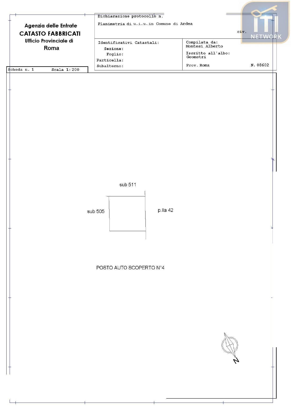 Foto 15 - Villa via dei gigli
 
10, Pomezia - planimetria 1