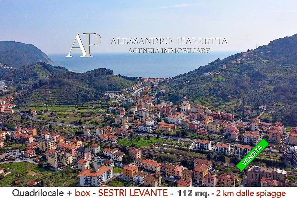 Vista - Appartamento via Negrotto Cambiaso, Sestri Levante - foto 2