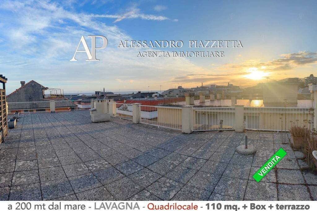 Terrazzo - Quadrilocale via Como, Lavagna - foto 1