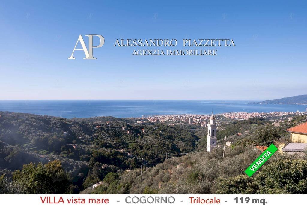 Vista - Villa via al Castello, Cogorno - foto 2
