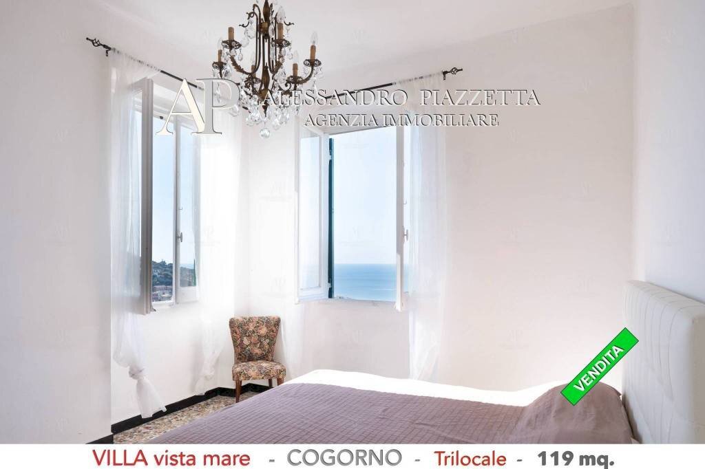 Camera da letto - Villa via al Castello, Cogorno - foto 3