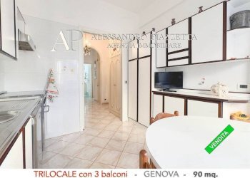 Cucina - Trilocale viale Bracelli, Genova (zona Marassi) - foto 5
