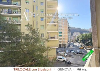 Vista - Trilocale viale Bracelli, Genova (zona Marassi) - foto 7