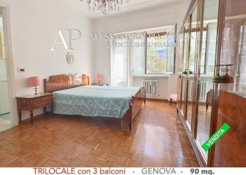 Camera da letto - Trilocale viale Bracelli, Genova (zona Marassi) - foto 15