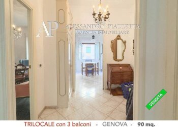 Disimpegno - Trilocale viale Bracelli, Genova (zona Marassi) - foto 18