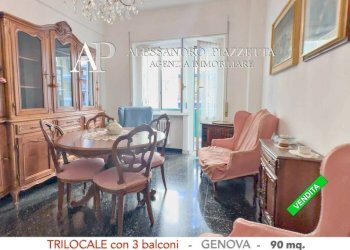 Salone - Trilocale viale Bracelli, Genova (zona Marassi) - foto 25