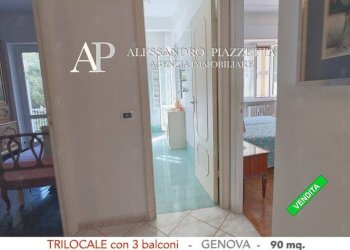 Corridoio - Trilocale viale Bracelli, Genova (zona Marassi) - foto 31