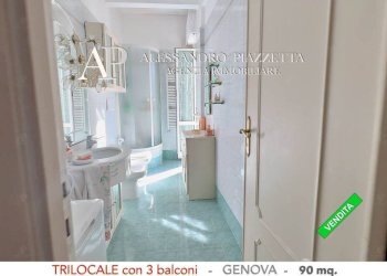 Bagno - Trilocale viale Bracelli, Genova (zona Marassi) - foto 32