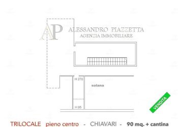 Planimetria - Four-room apartment via Marsala, Chiavari - photo 29