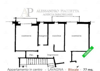 Planimetria - Bilocale Lavagna - foto 42
