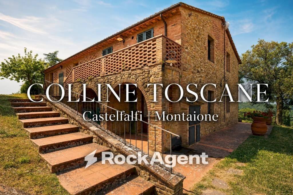 Facciata - Trilocale via Cerroni, Montaione - foto 1