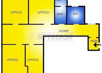 Piantina Retecasa - Office Viale Roma 8, Vicenza - photo 22