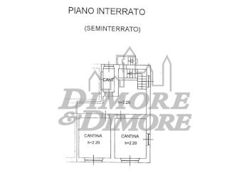 Planimetria piano seminterrato - Apartment Pieve Vergonte - photo 28