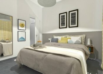 render_camera1-585x390 - Appartamento Via Nino Bixio, Cesano Maderno - foto 7