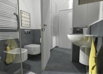 render_bagno2-585x390 - Appartamento Via Nino Bixio, Cesano Maderno - foto 9